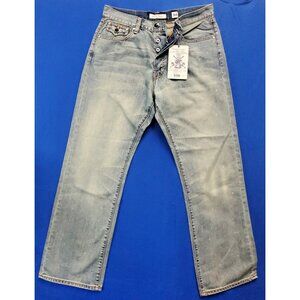 Christian Audigier Vintage NEW NOS Denim Jeans Y2K Pants Men's Size 34 X 32